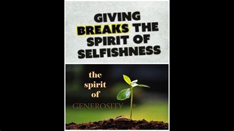 A Generous Spirit: Selflessness in Action