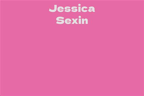 A Glimpse into Jessica Sexin's Journey