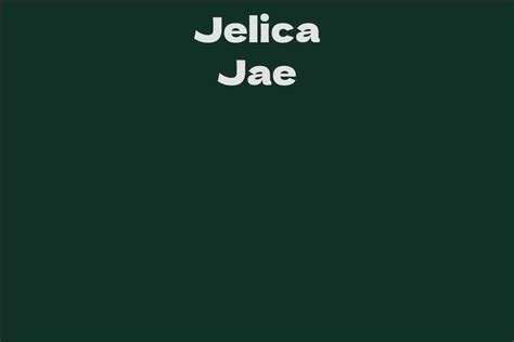 A Journey Through the Life of Jelica Jae