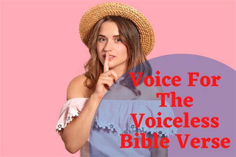 A Voice for the Voiceless