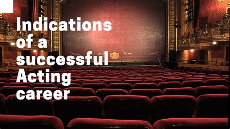 Achievements and Success in Acting Career