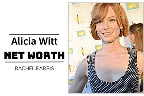 Alicia Witt's Net Worth: Success and Financial Achievements