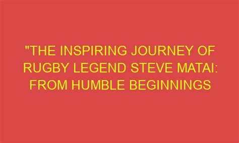 An Inspiring Journey: From Humble Beginnings to Unstoppable Success