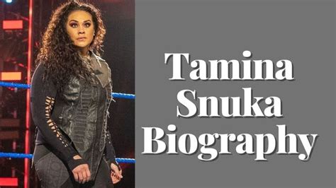 An Overview of Anna Tamina's Life and Career