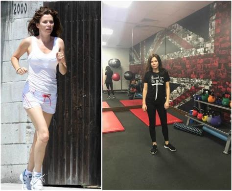 Anna Friel's Figure and Fitness Routine