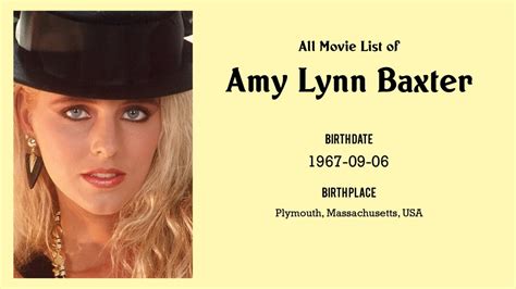Behind the Scenes: Amy Lynn Baxter's Personal Life