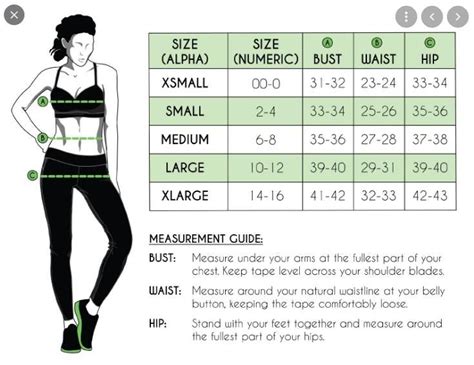 Body Measurements and Vital Statistics