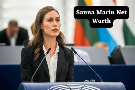 Counting the Currencies: Sanna Marin's Impressive Net Worth and Income Sources