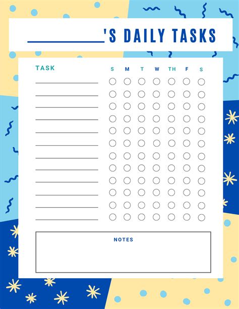 Create a Daily Task List