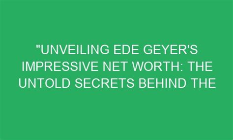 Decoding the Secrets Behind Evelyn Payne's Impressive Wealth