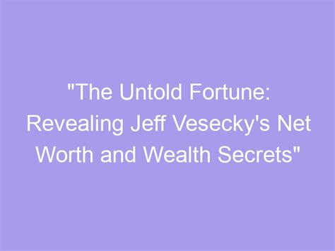 Disclosing the Untold Fortune: Revealing Yoko Mikami's Wealth