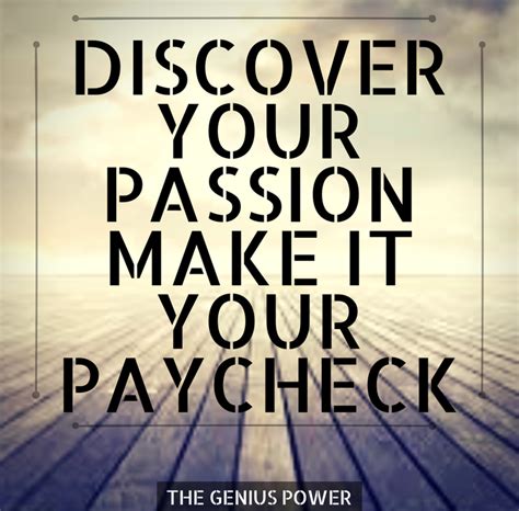 Discovering Passion: