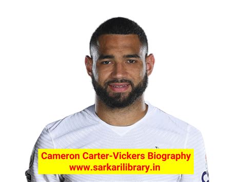 Early Life and Background of Cameron Carter