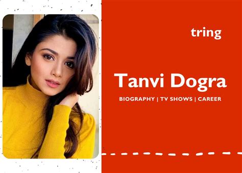Estimating the Wealth of the Talented Star: A Look into Tanvi Dogra's Financial Success