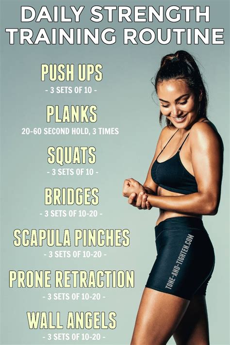 Exercise and Fitness Routine
