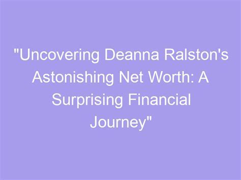 Exploring Deanna Vixen's Financial Worth: A Deeper Dive