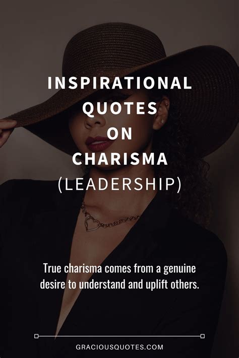 Exploring the Charisma of an Inspiring Individual