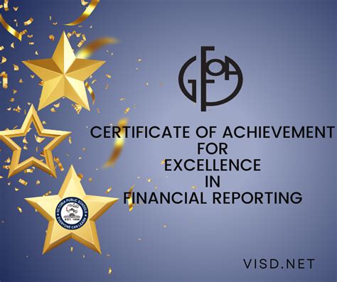 Financial Achievement and Excellence