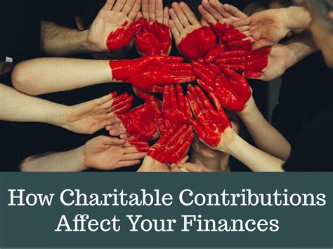 Financial Status and Charitable Endeavors