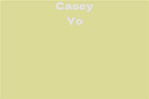 Financial Triumphs Revealed: The Incredible Fortune of Casey Yo