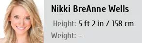 Height and Figure: Unveiling Nikki Breanne Wells' Body Measurements