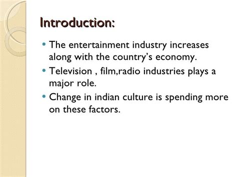 Introduction to the Adult Entertainment Industry