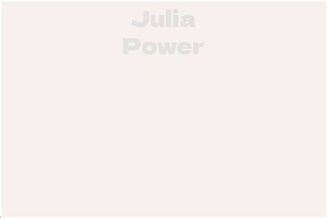 Julia Power: A Versatile Artist
