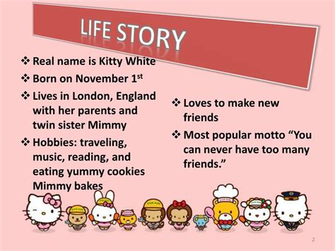 Kitty's Life Story