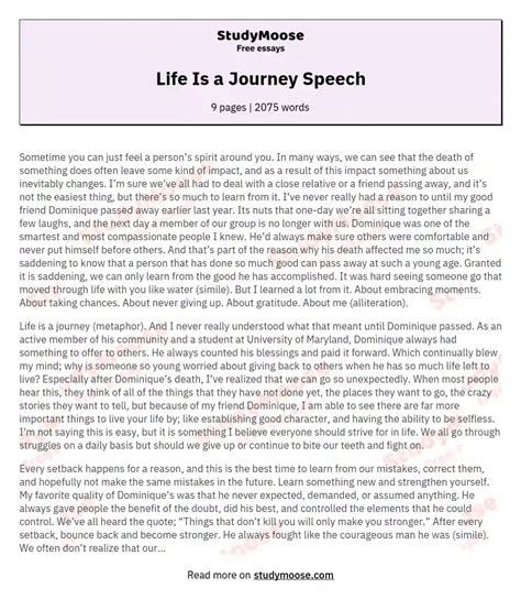 Life Story - A Glimpse into the Journey of a Remarkable Individual