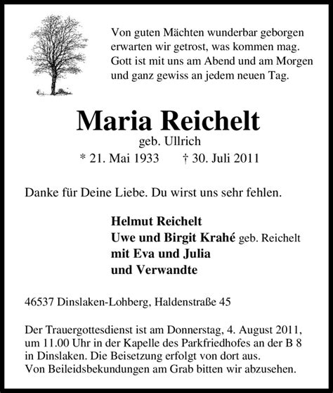 Maria Reichelt's Financial Status