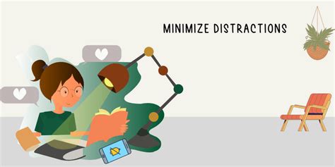 Minimize distractions and create an enabling environment