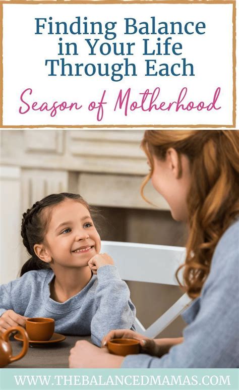 Motherhood and Finding Balance