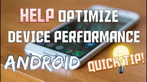 Optimizing for Improved Mobile Device Performance