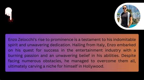 Rise to Prominence: The Journey of an Entertainment Industry Veteran