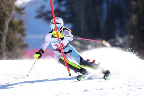 The Emergence of a Promising Young Ski Racer