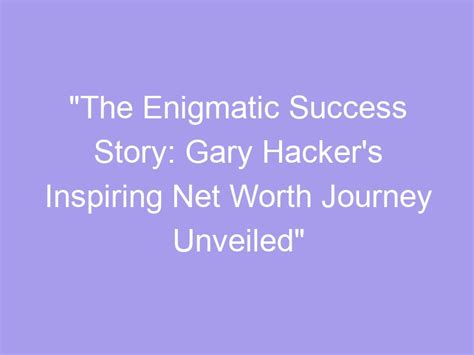 The Enigmatic Journey of Success