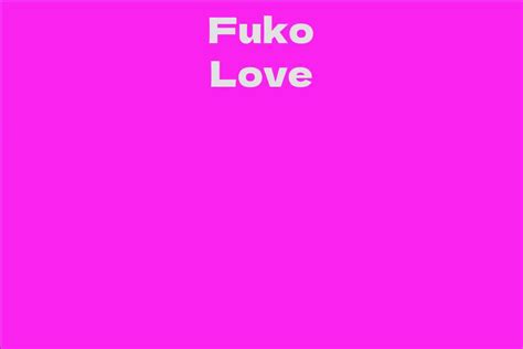 The Enigmatic Persona of Fuko Love