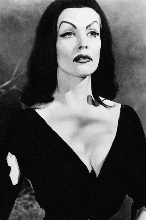The Iconic Actress Behind the Vampira Character
