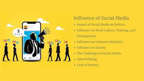 The Influence of Social Media