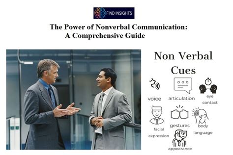 The Power of Non-Verbal Communication