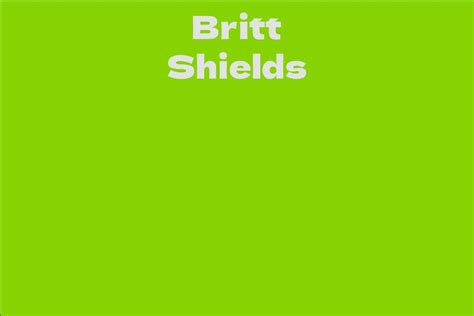 The Timeless Appeal of Britt Shields