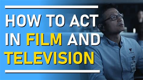 Transition to Acting: From Television to Films