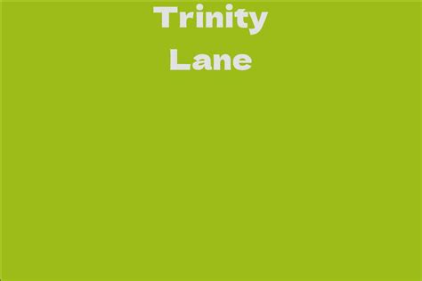 Trinity Lane's Net Worth: The Financial Journey of an Exceptionally Gifted Star