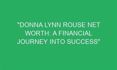 Uncovering London Lynn's Journey to Success and Financial Standing