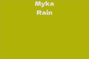 Unlocking Myka Rain's Height and Physical Appearance