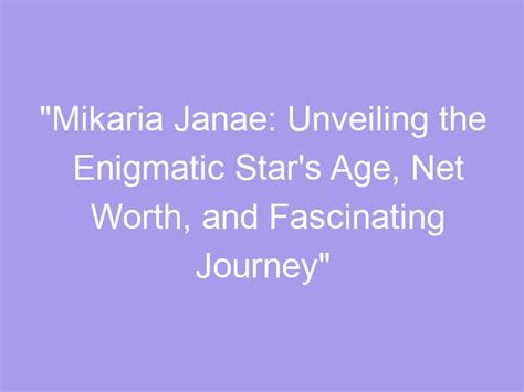 Unveiling the Enigmatic Sapphire Janae: Age and Personal Life