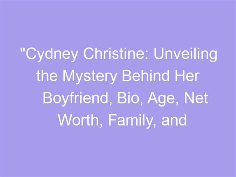 Unveiling the Mystery of Christine Law's Age and Height