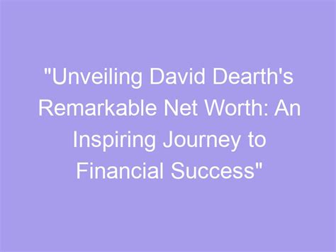 Unveiling the Remarkable Journey and Financial Success of a Hollywood Icon
