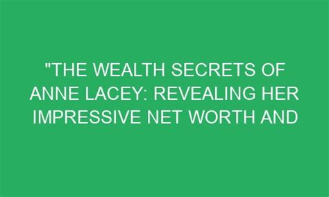 Unveiling the Secrets of Lacey Luv's Success and Wealth